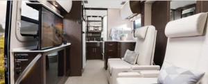 Unity Class B motorhome interior