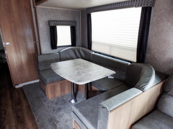 Catalina Legacy travel trailer interior dining area