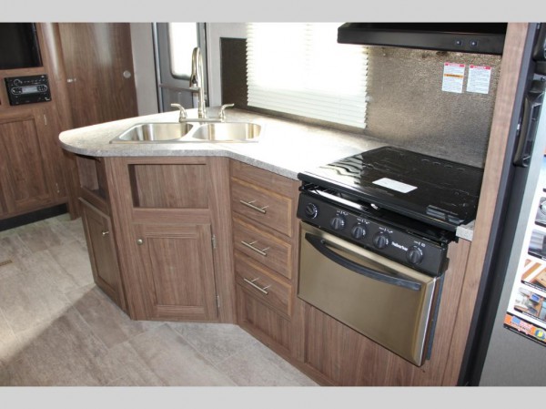 Trail Runner Travel Trailer kitchen